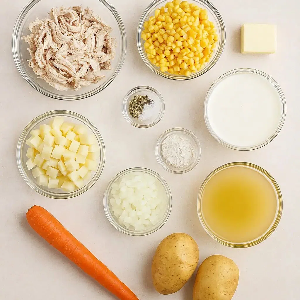 Creamy Chicken Corn Soup