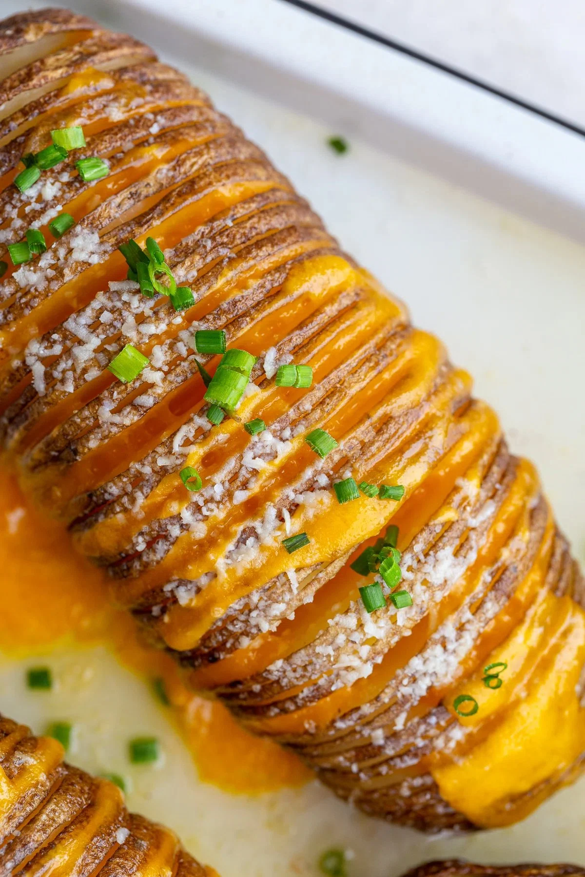 Cheesy Hasselback Potatoes