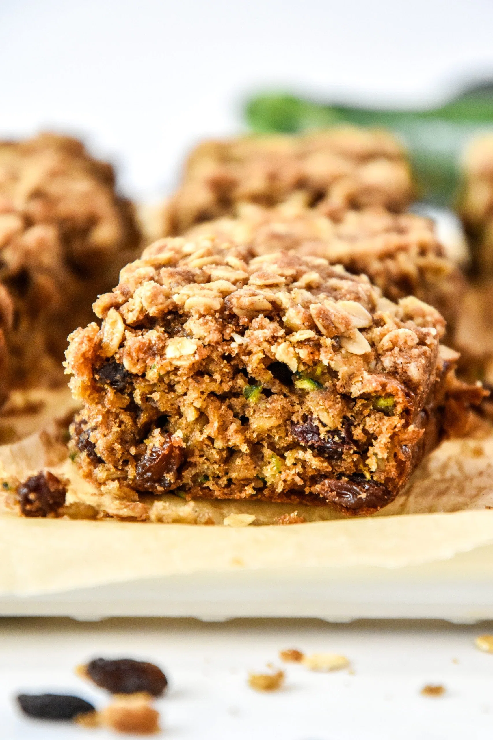Cinnamon Raisin Zucchini Coffee Cake