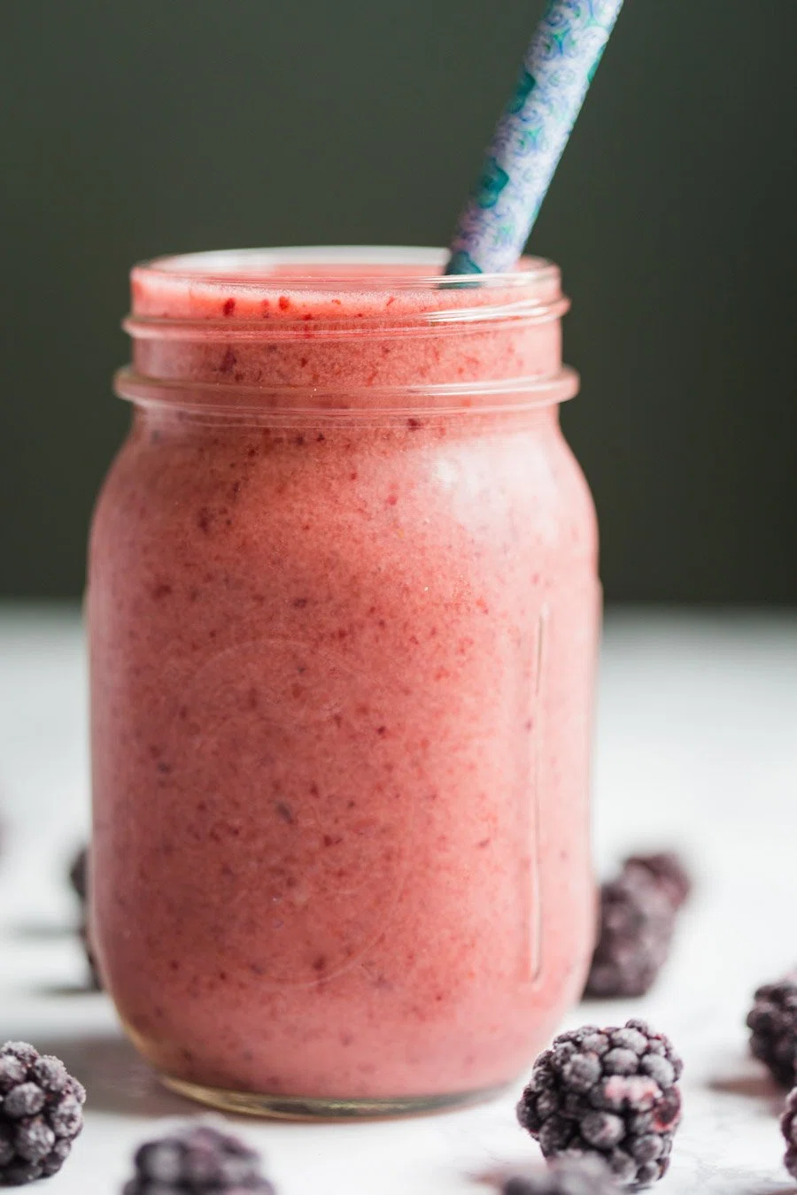 Blackberry Kombucha Smoothie
