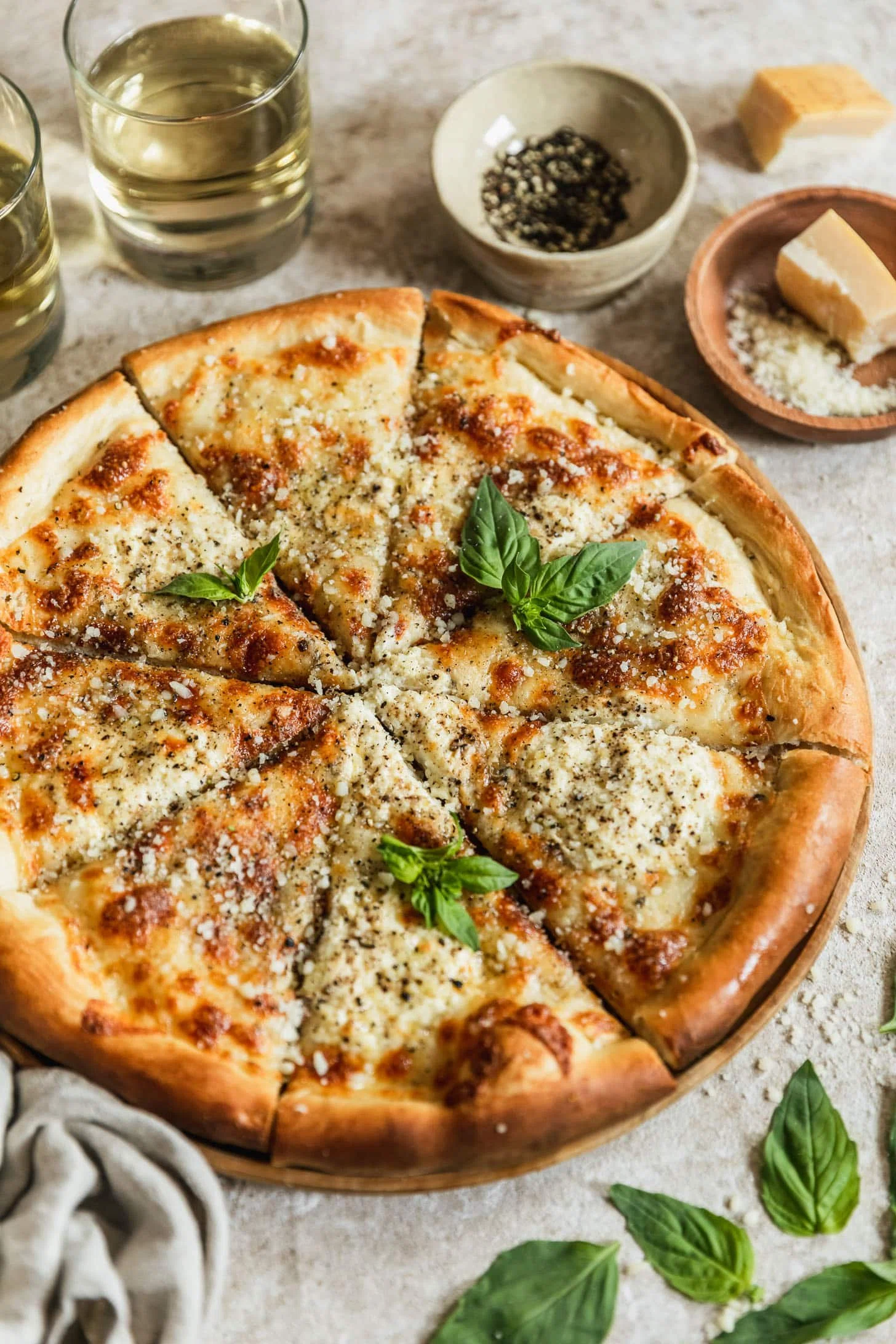 Cacio e Pepe Pizza