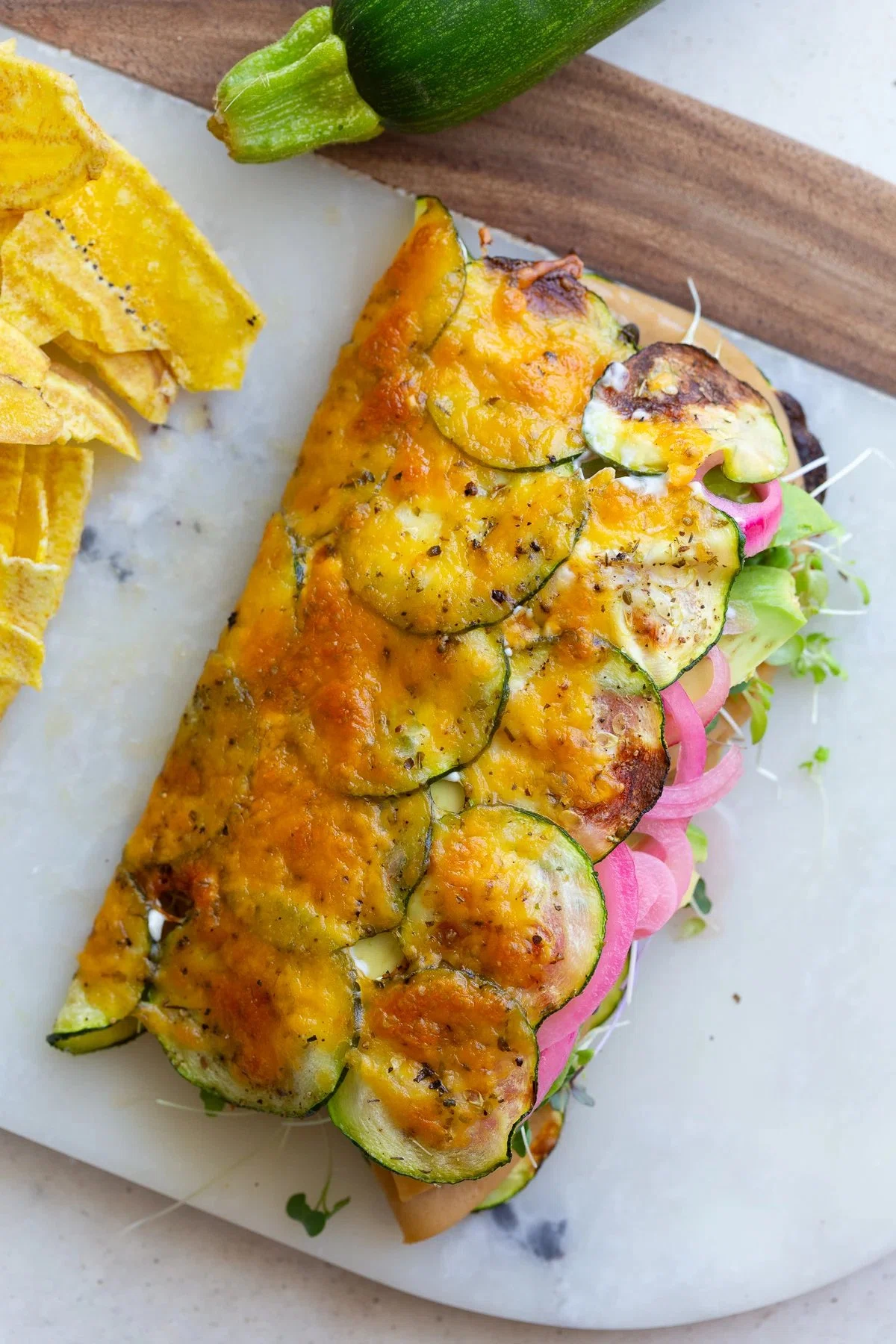 Easy Low Carb Zucchini Wraps