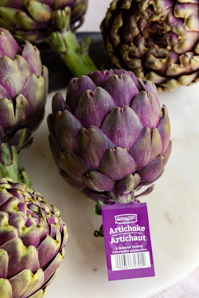 Stuffed Purple Artichokes
