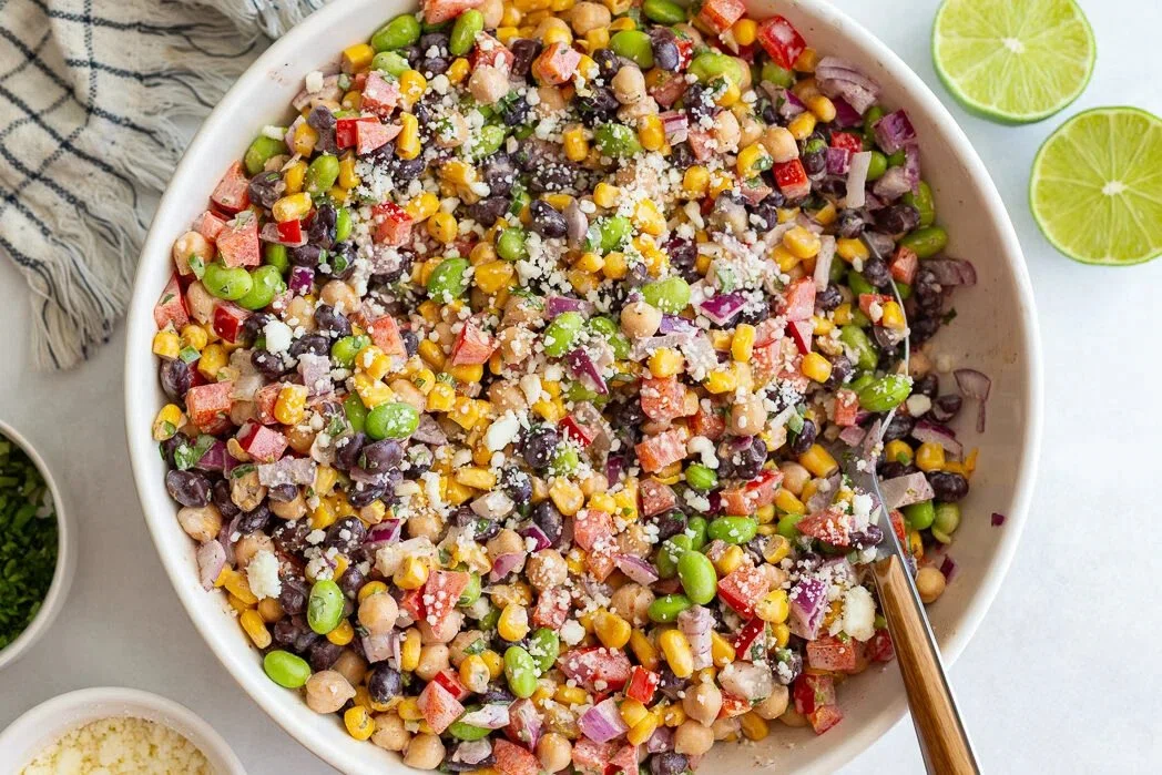 Mexican Street Corn Dense Bean Salad