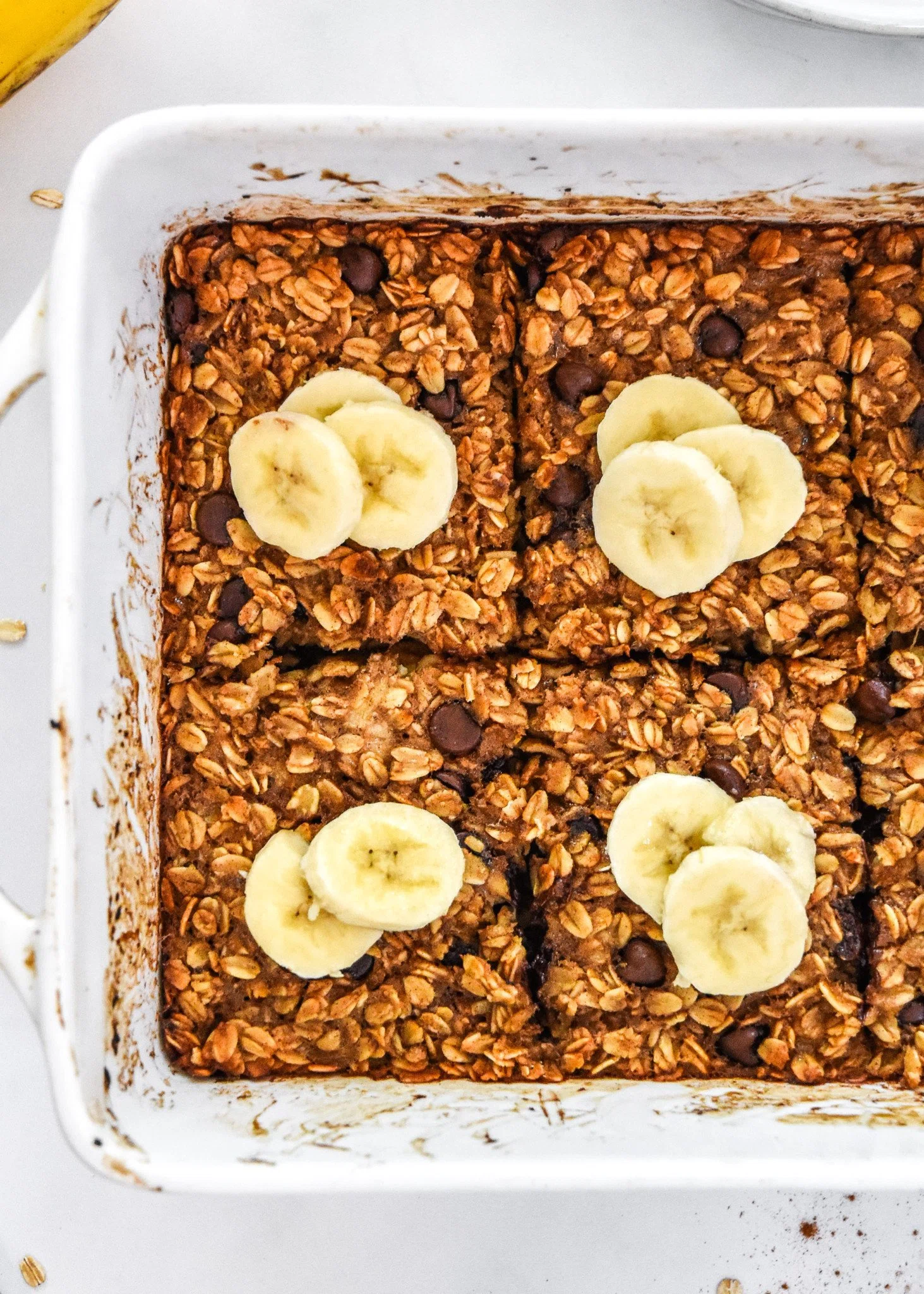 Chocolate Chip Banana Bread Baked Oatmeal