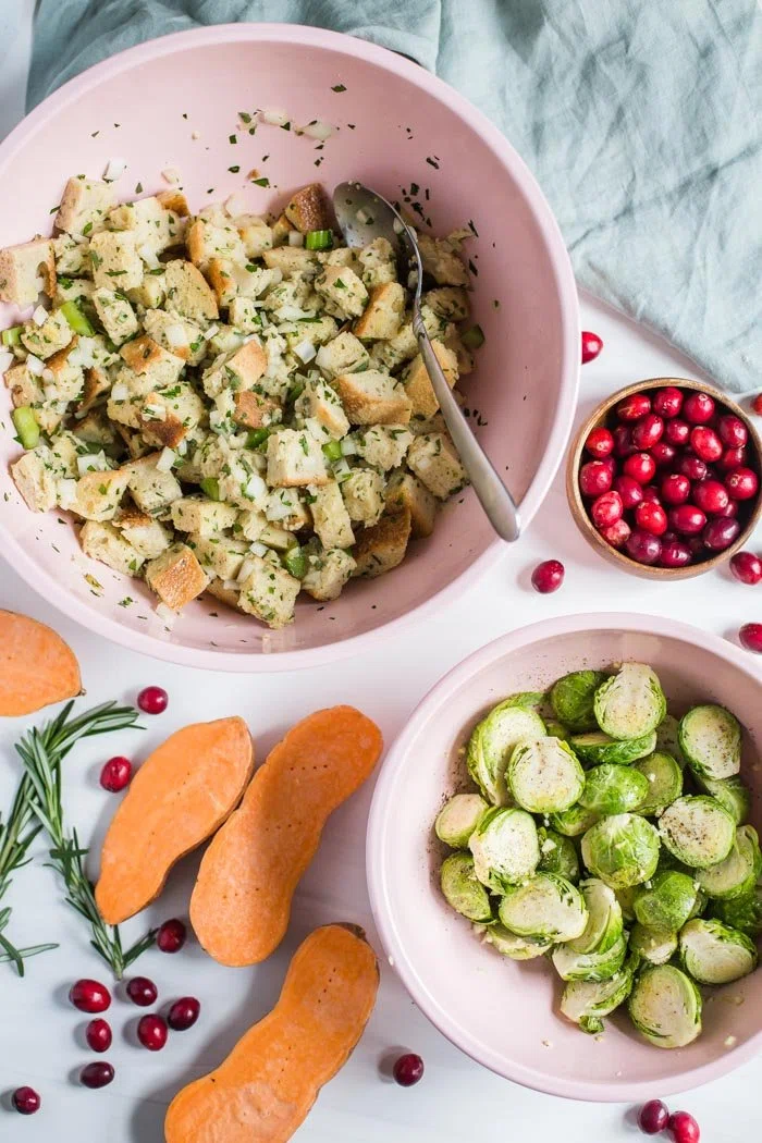 Sheet Pan Thanksgiving Dinner for 2