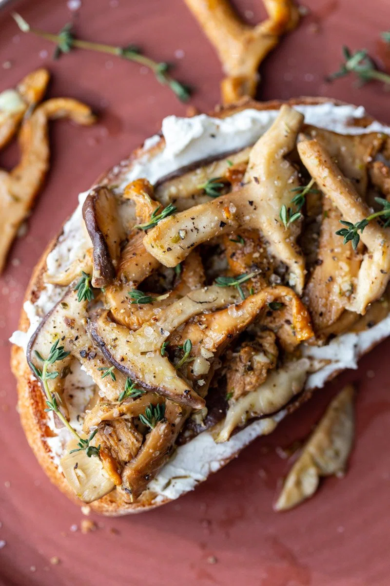 Mushrooms on Toast