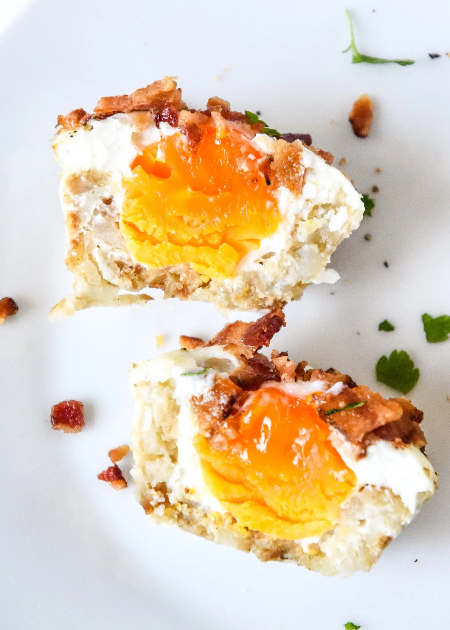 Tater Tot Crust Baked Egg Cups