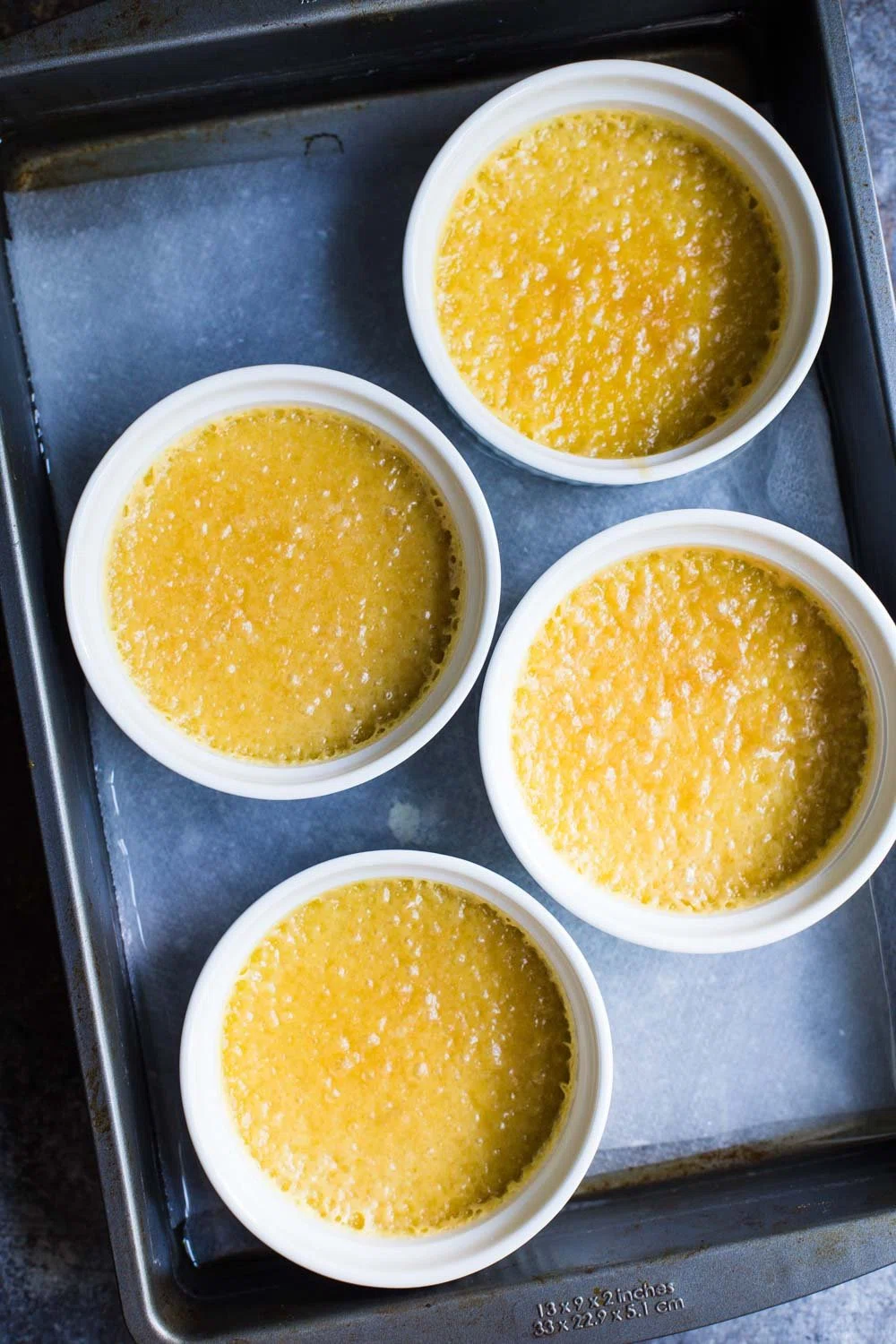 Dairy Free Creme Brulee