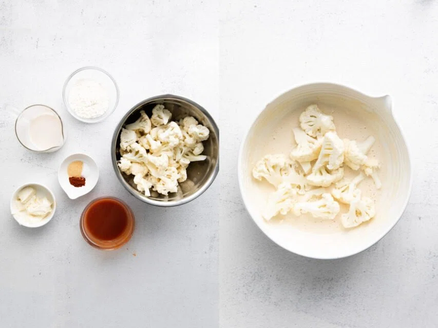 Air Fryer Buffalo Cauliflower