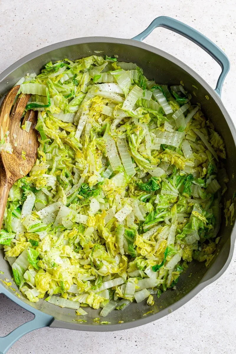 Sautéed Napa Cabbage