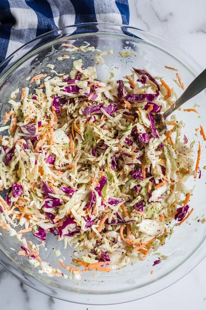 Easy Vegan Coleslaw Recipe
