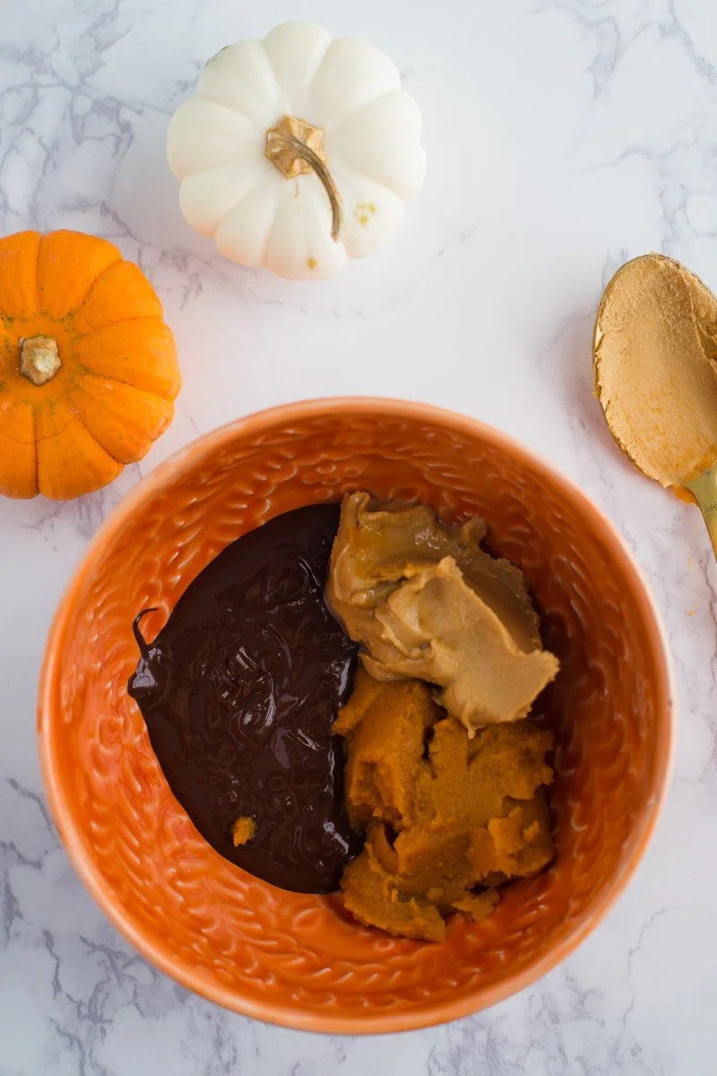 Dark Chocolate Pumpkin Truffles