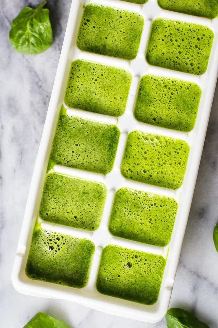 Frozen Greens for Green Smoothies