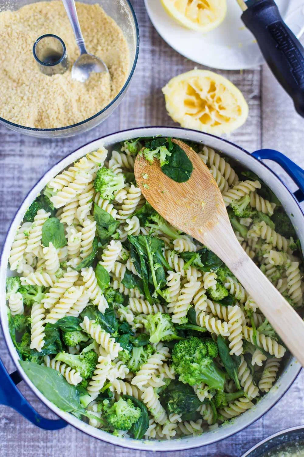 Vegan Lemon Broccoli Pasta Salad