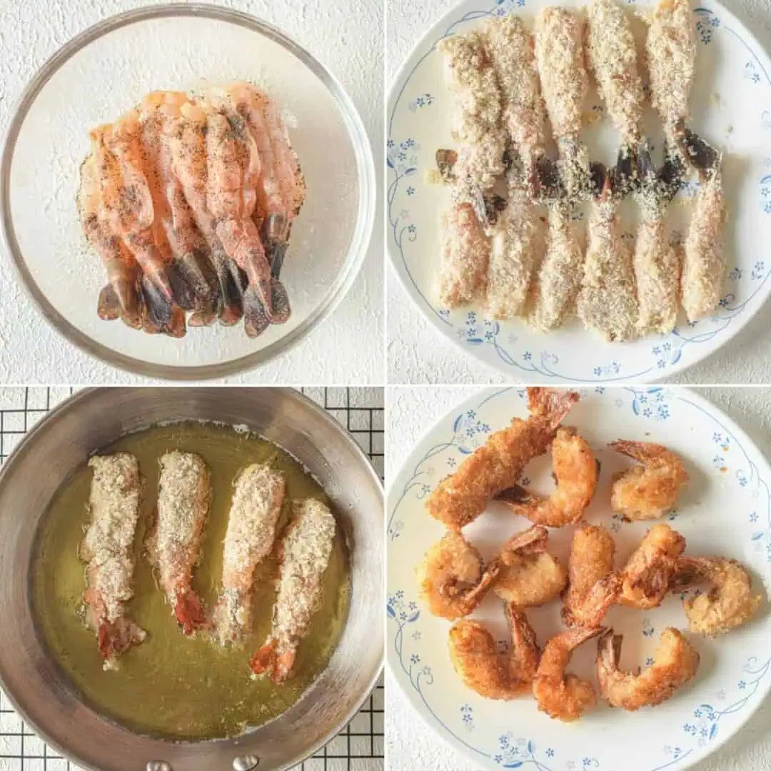 Fried Panko Shrimp