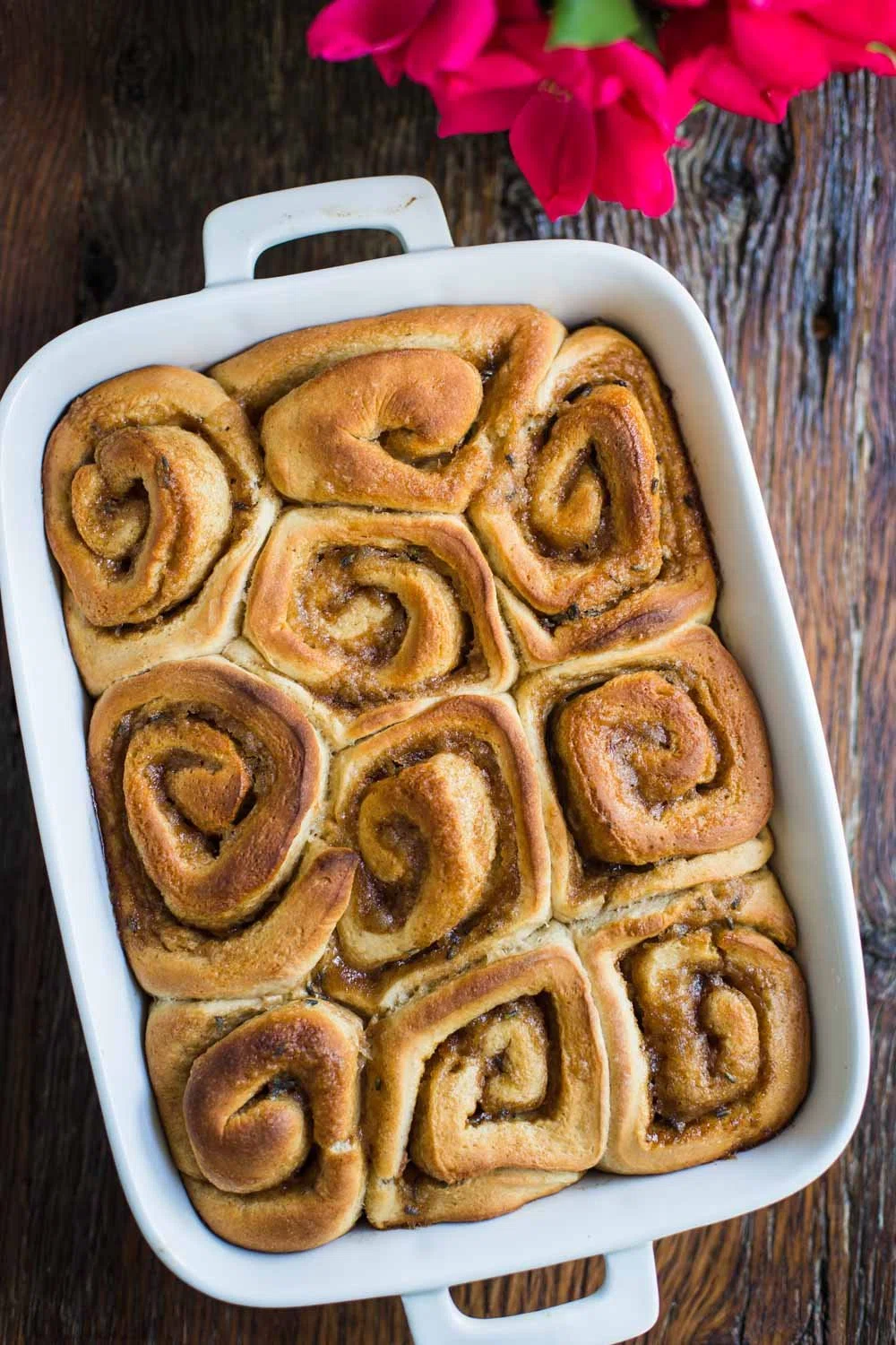 Lavender Cinnamon Rolls