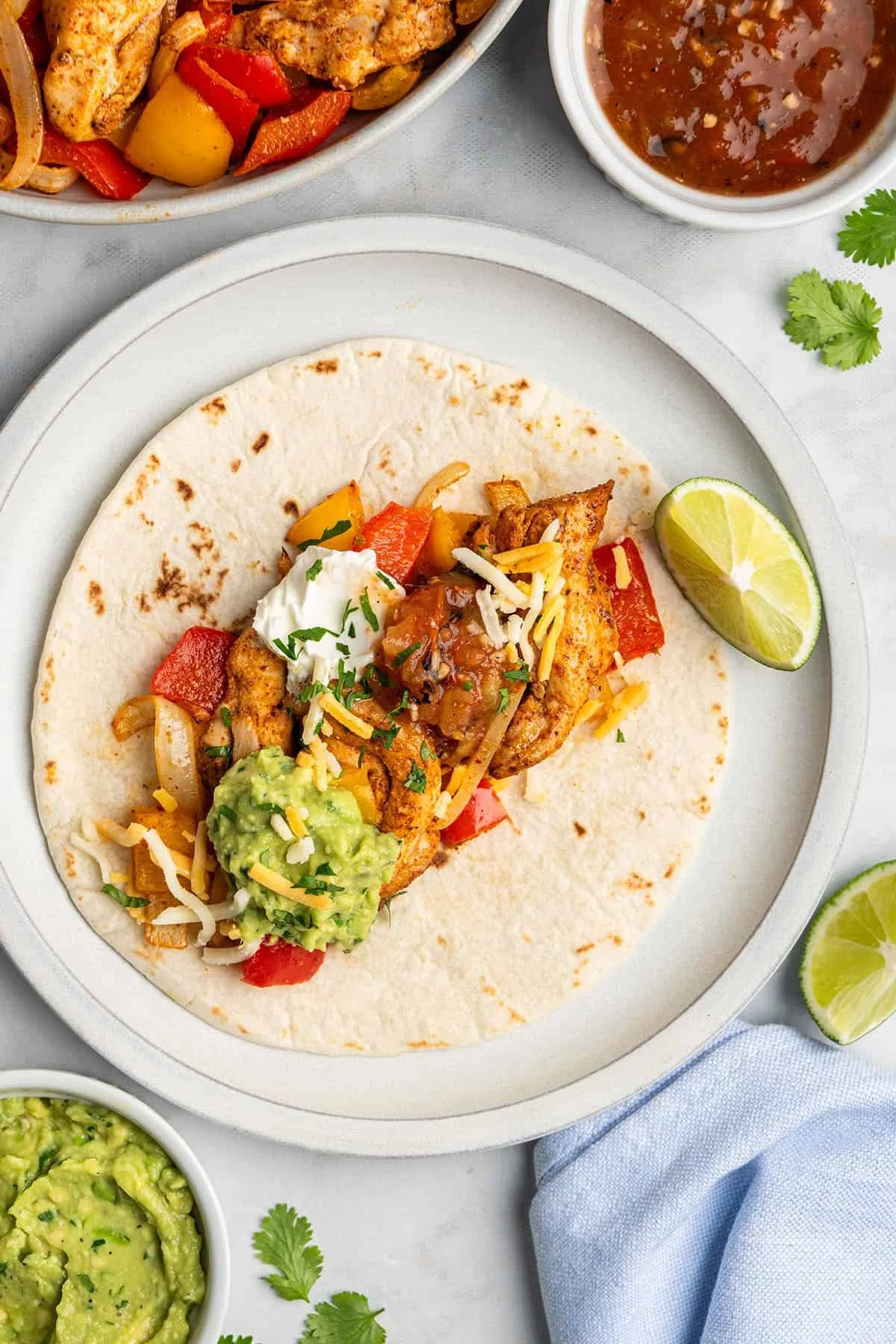 Air-Fryer Chicken Fajitas