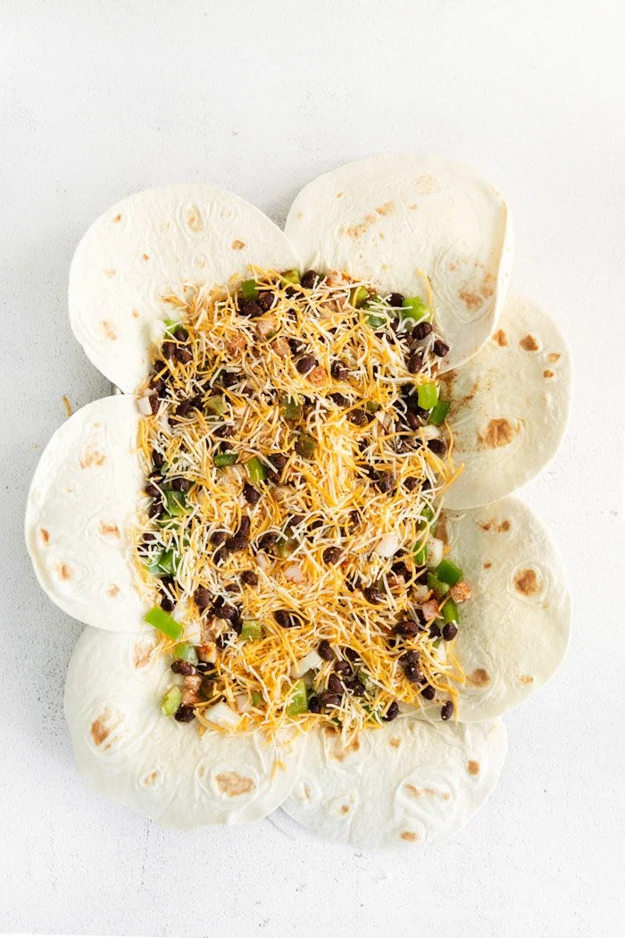 Vegetarian Sheet Pan Quesadillas