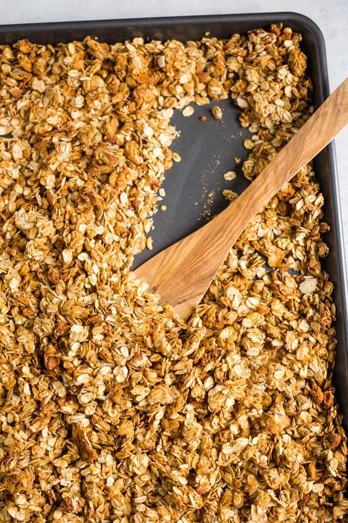 5 Ingredient Peanut Butter Granola