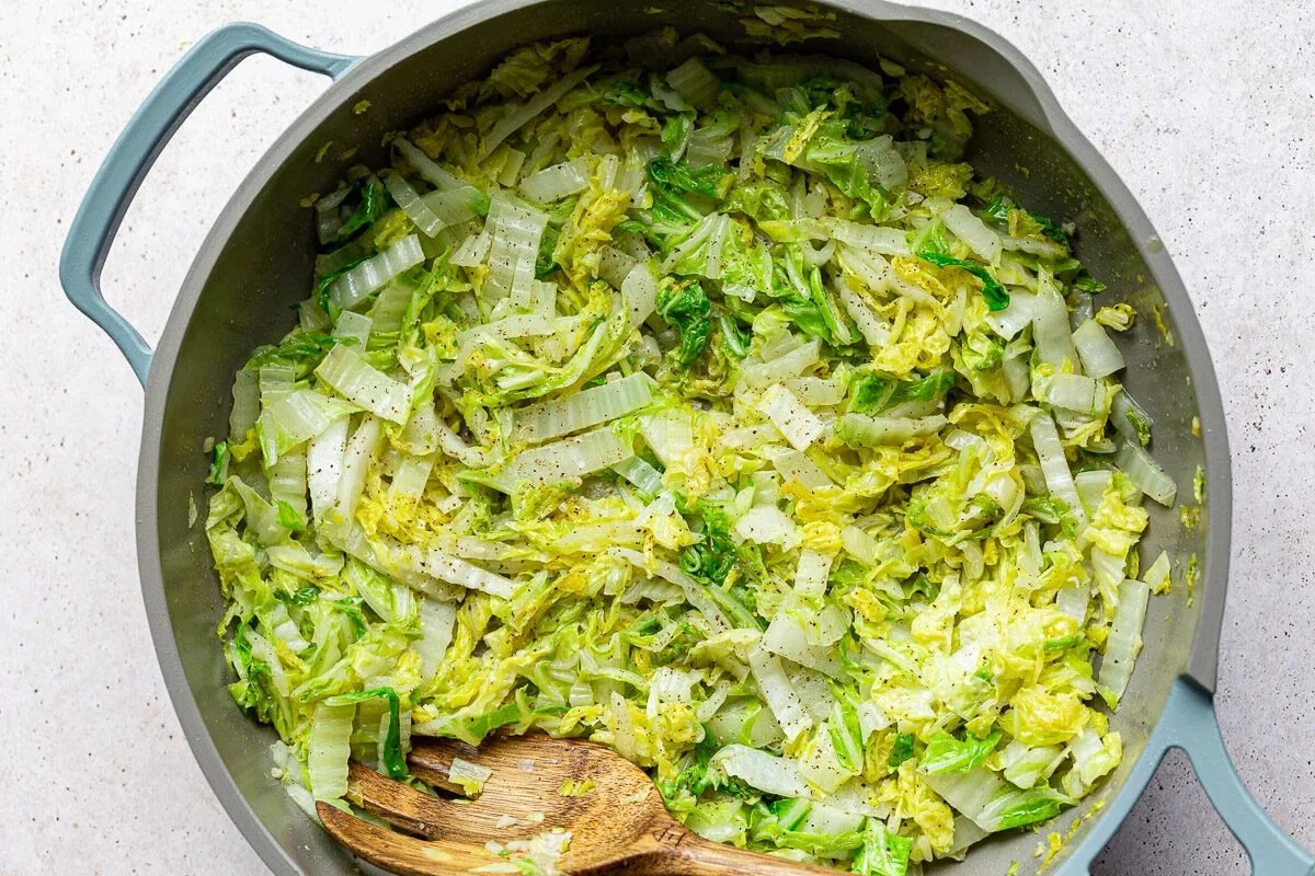 Sautéed Napa Cabbage