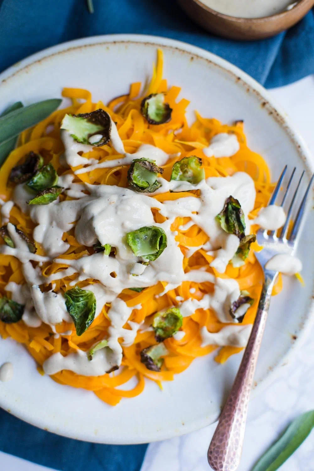 Garlic & Sage Cashew Cream Sauce