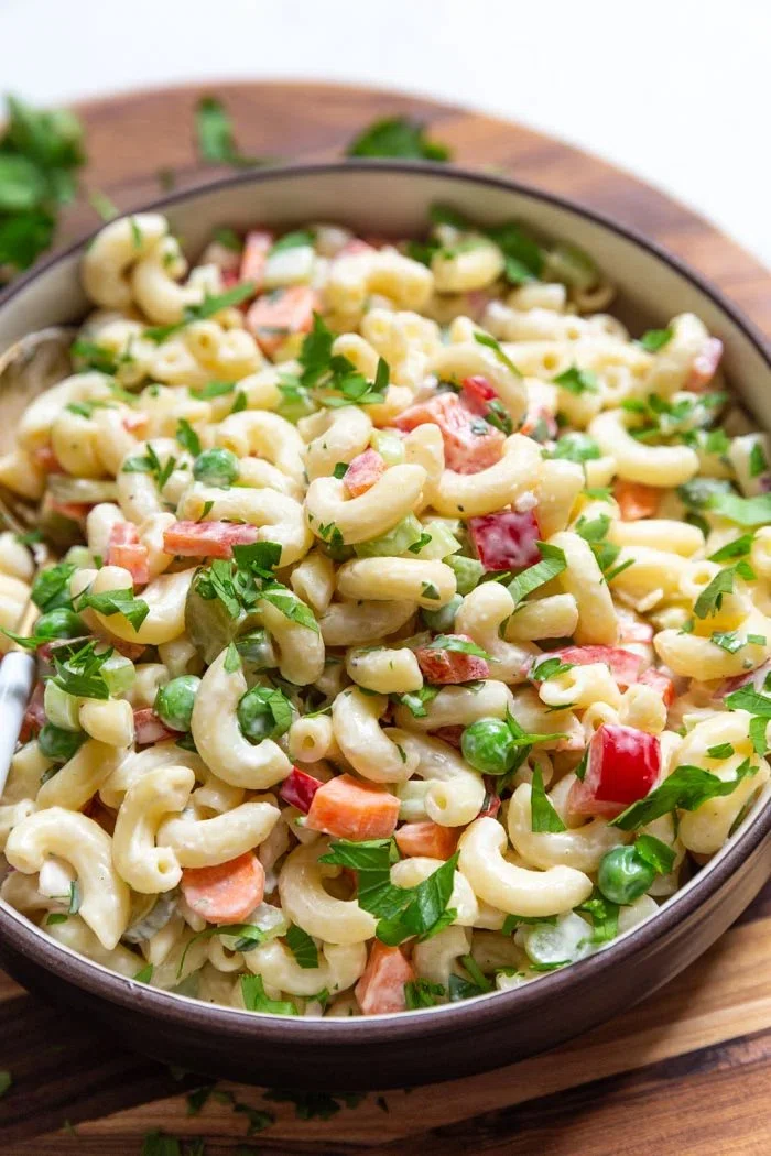 Easy Vegan Macaroni Salad