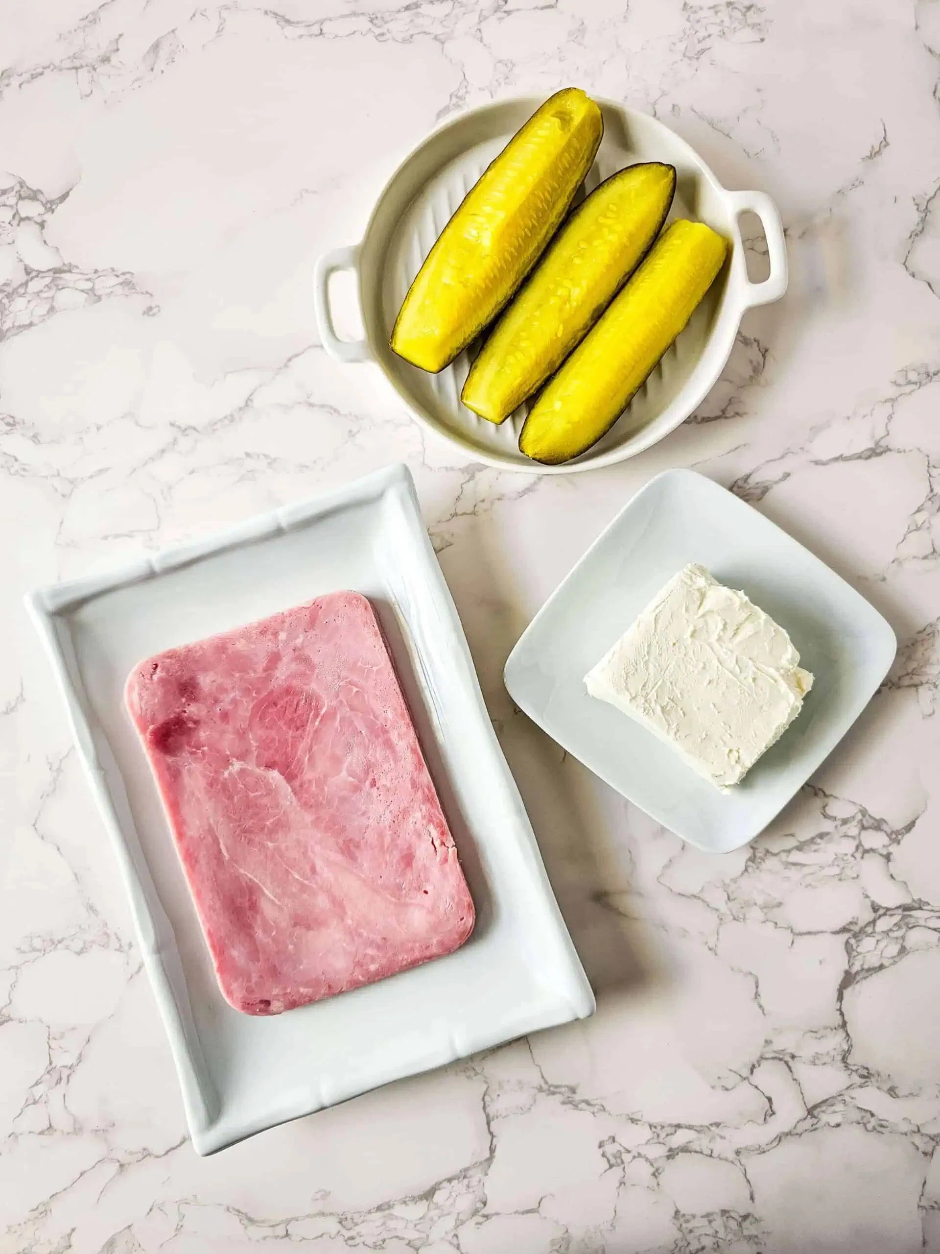 Ham and Pickle Roll Ups