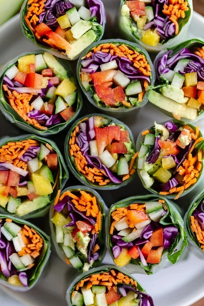 Easy Summer Rolls (Vegan)
