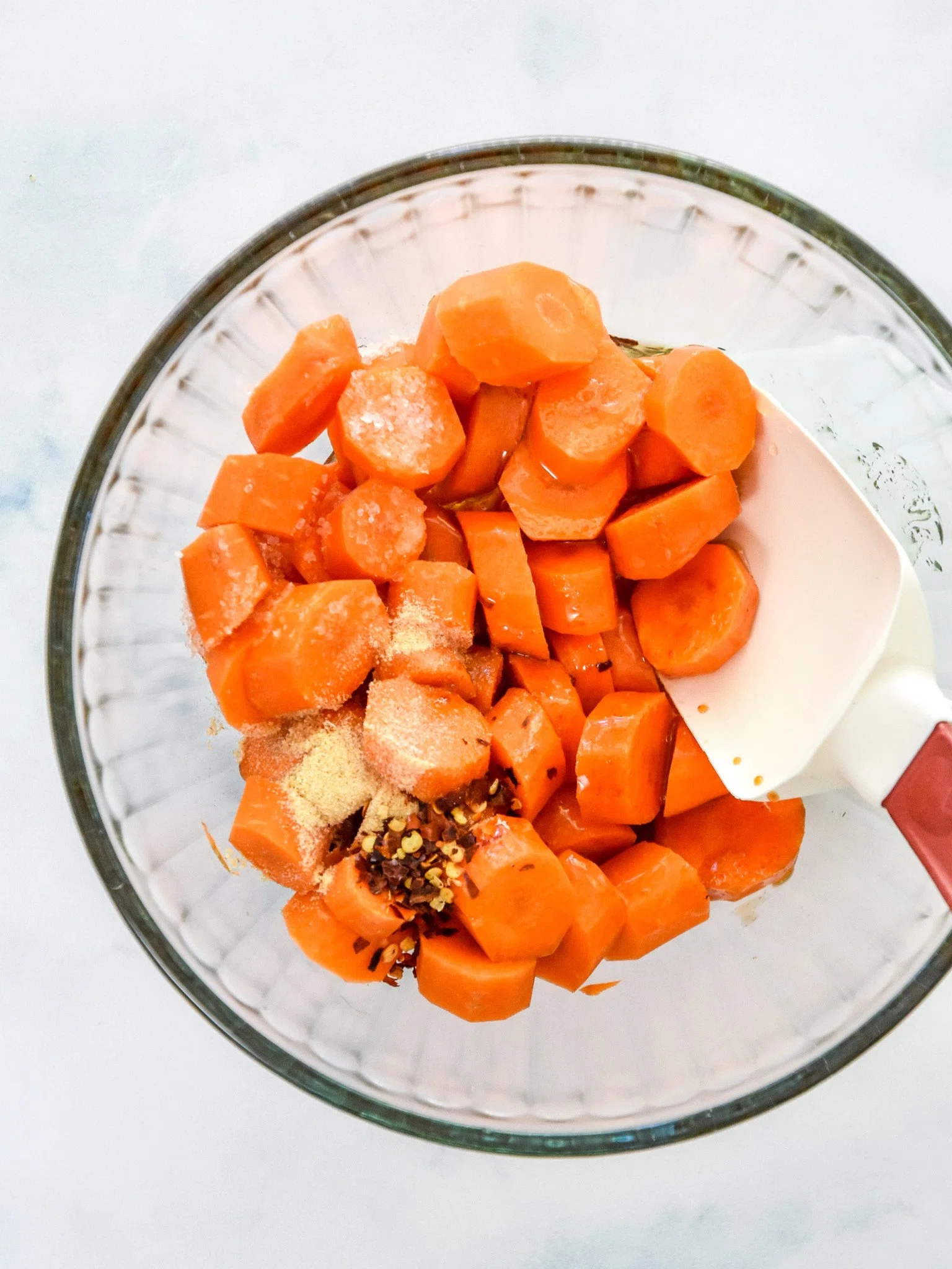 Air Fryer Hot Honey Glazed Carrots