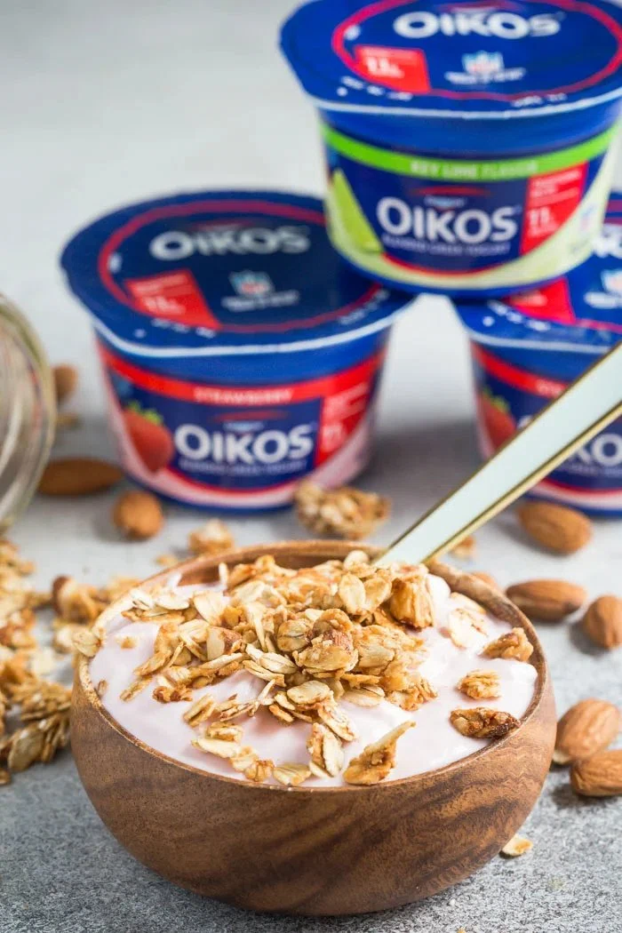 5 Ingredient Peanut Butter Granola