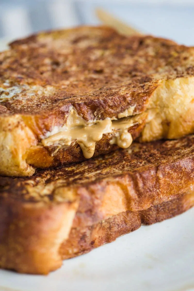 Almond Butter Stuffed French Toast