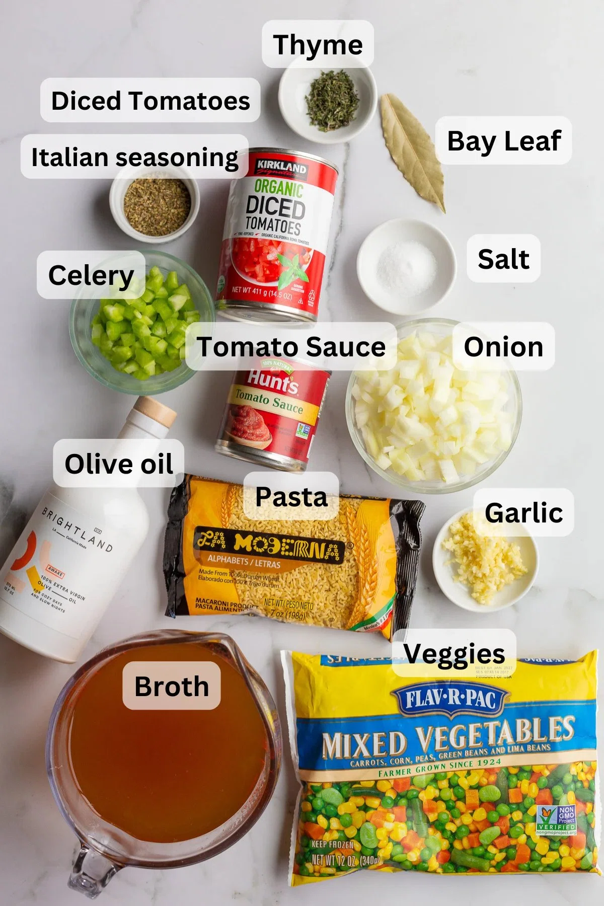 Homemade Alphabet Soup Recipe