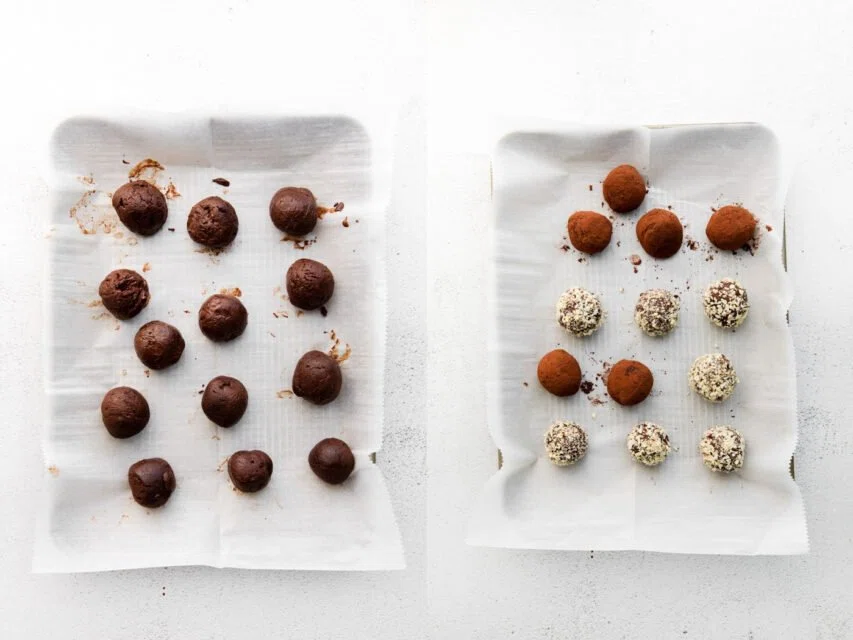 Amaretto Chocolate Truffles