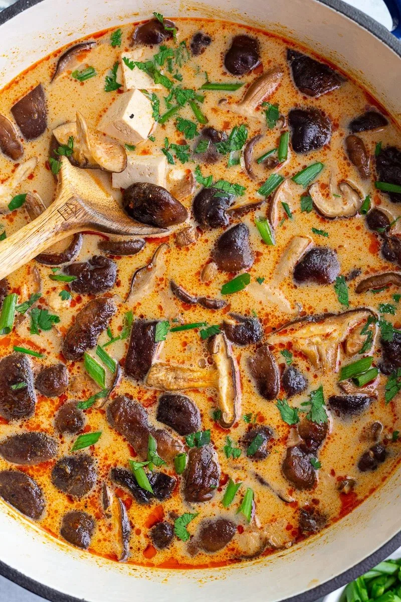 Creamy Coconut Tofu Soup