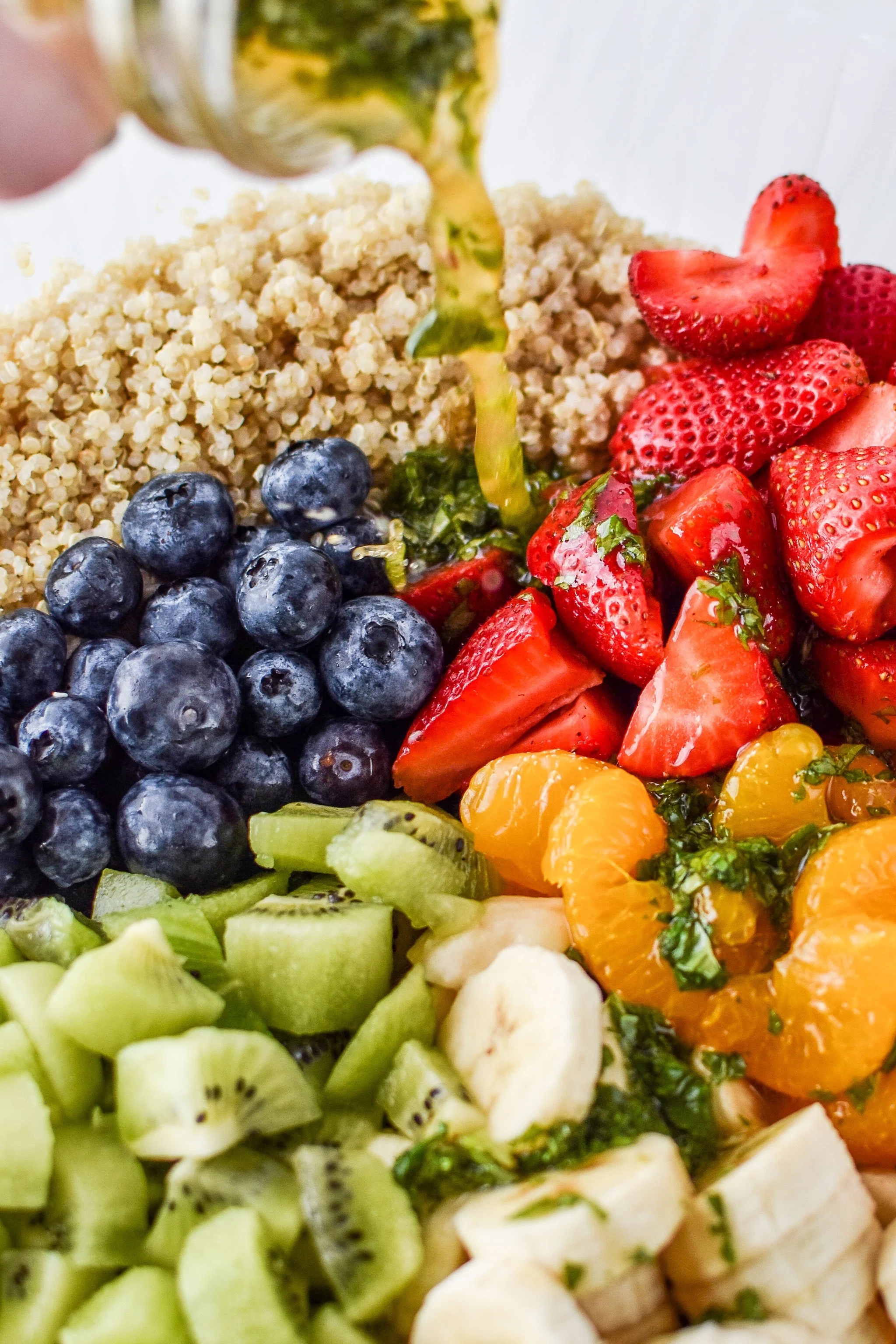 Quinoa Mint Fruit Salad