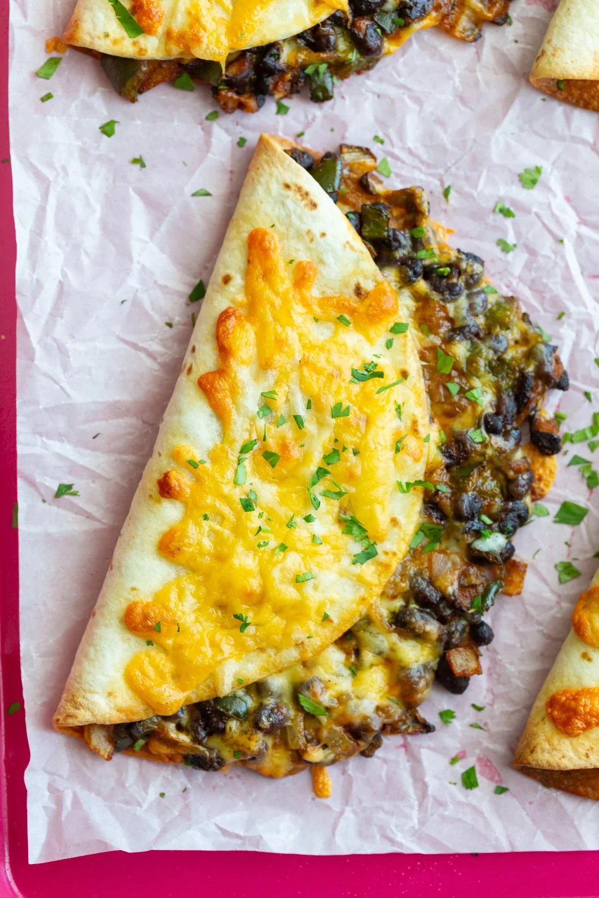 Sheet Pan Black Bean Tacos