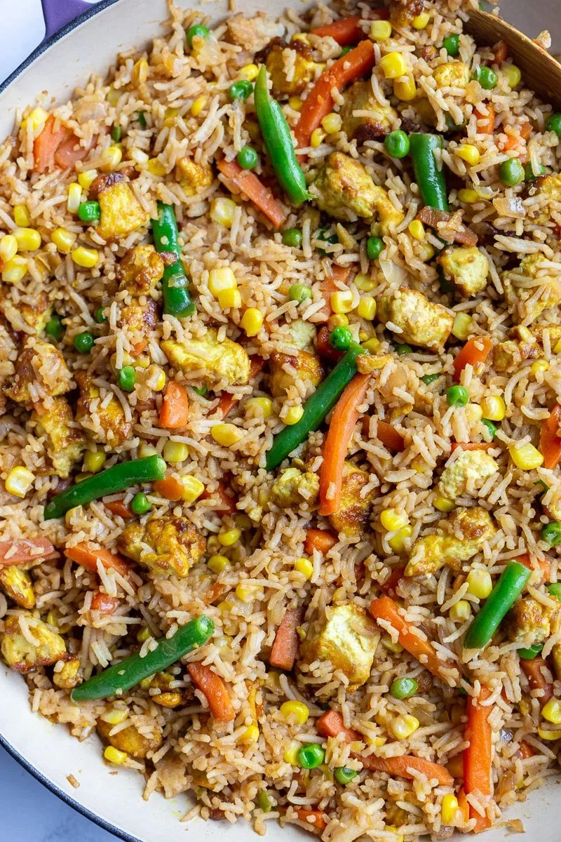 Tofu Fried Rice