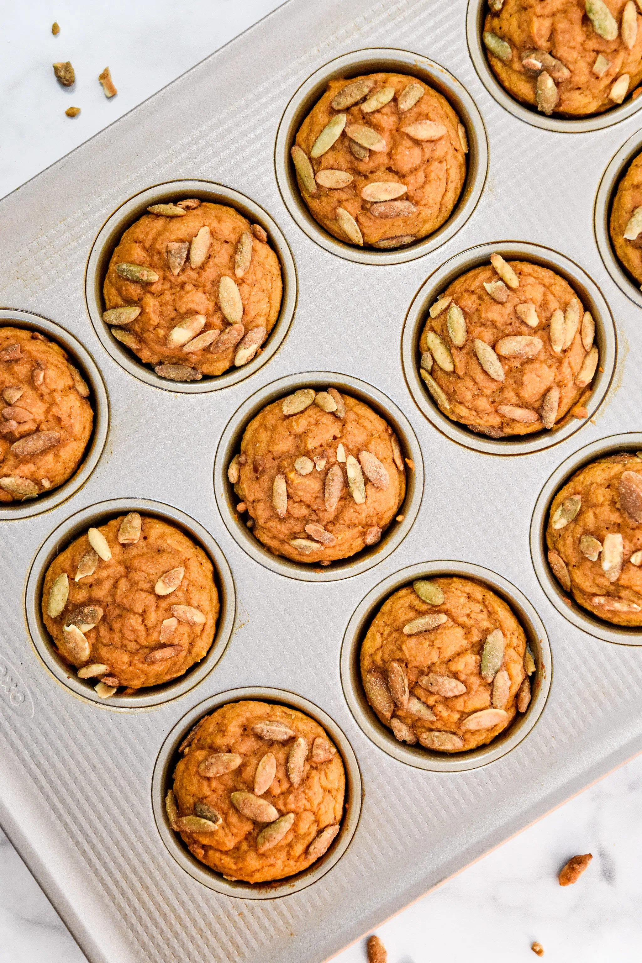 Pumpkin Spice Pancake Mix Muffins