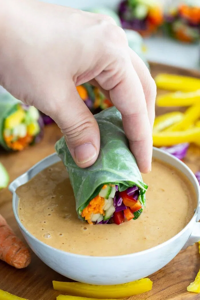 Easy Summer Rolls (Vegan)
