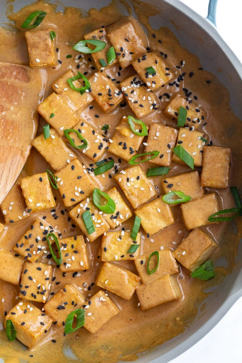 Peanut Sauce Tofu
