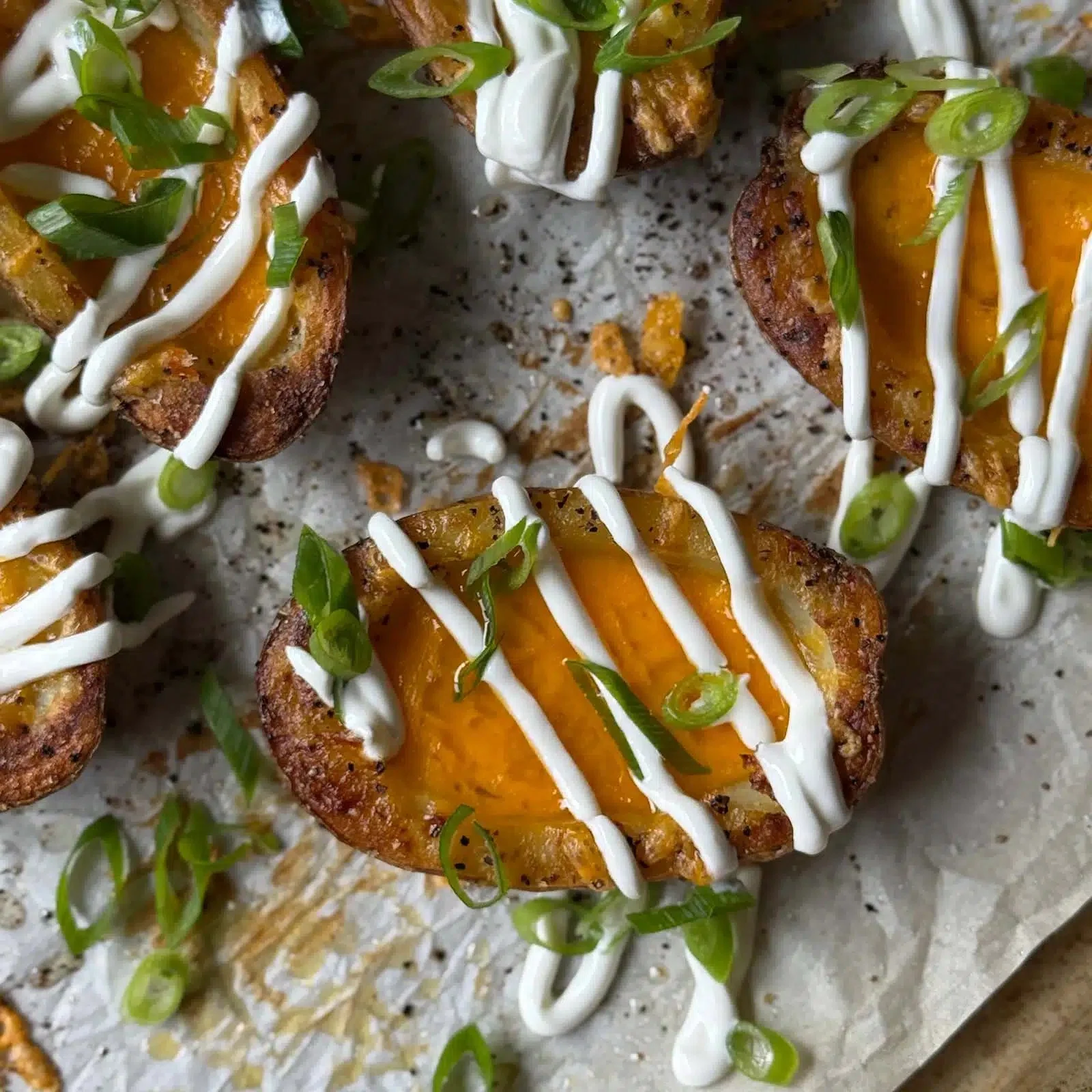 Crispy Baked Potato Skins