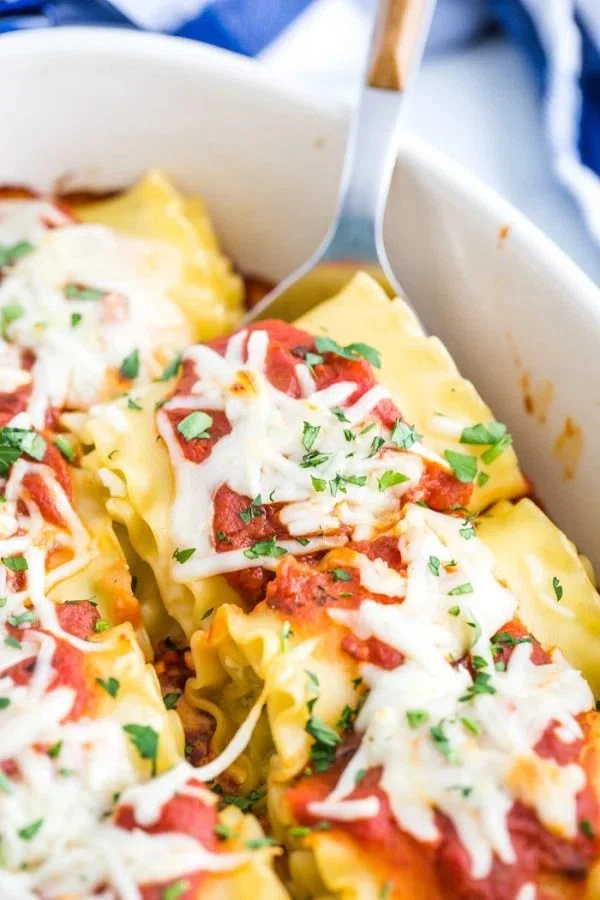 Easy Lasagna Roll Ups