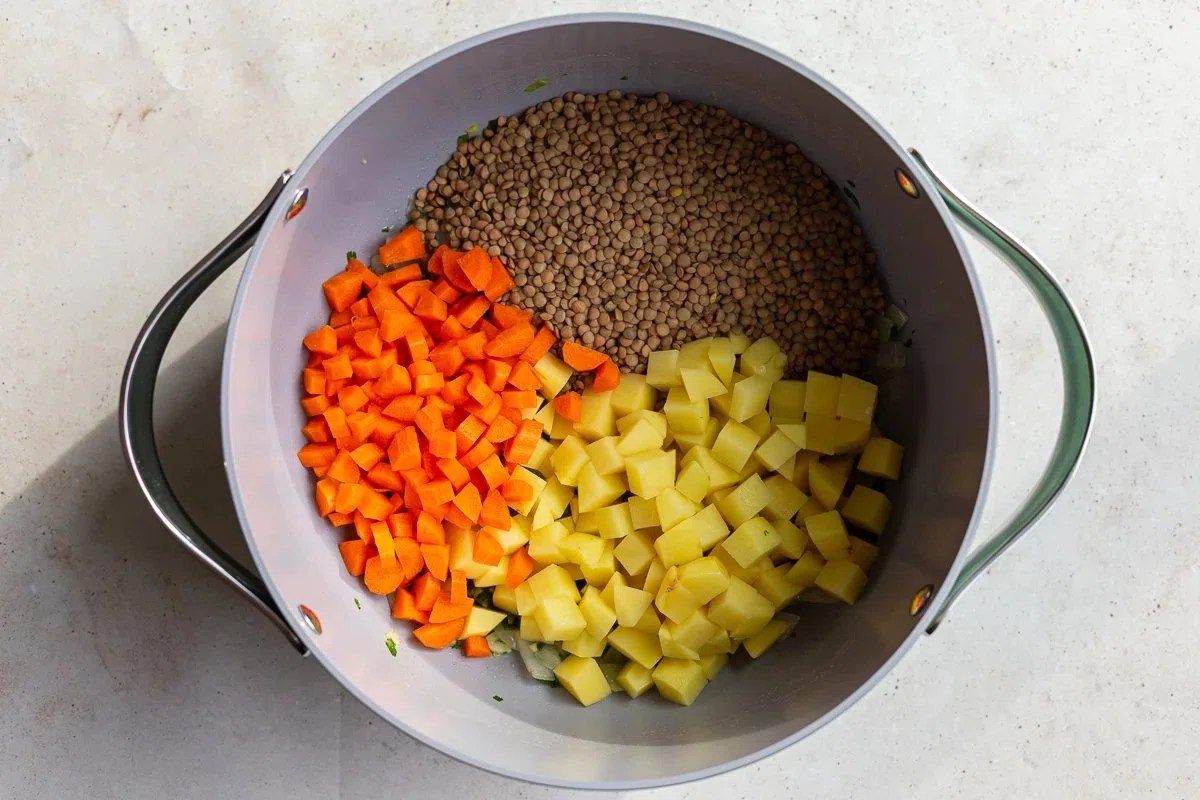 Easy Creamy Lentil Soup