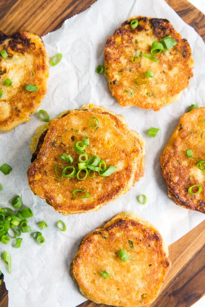 Vegan Corn Fritters