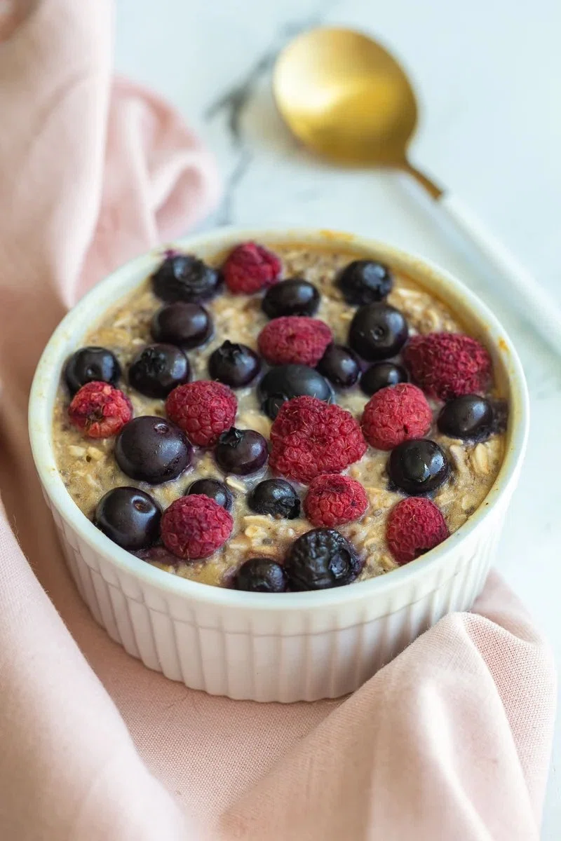 Single Serve Protein Baked Oats