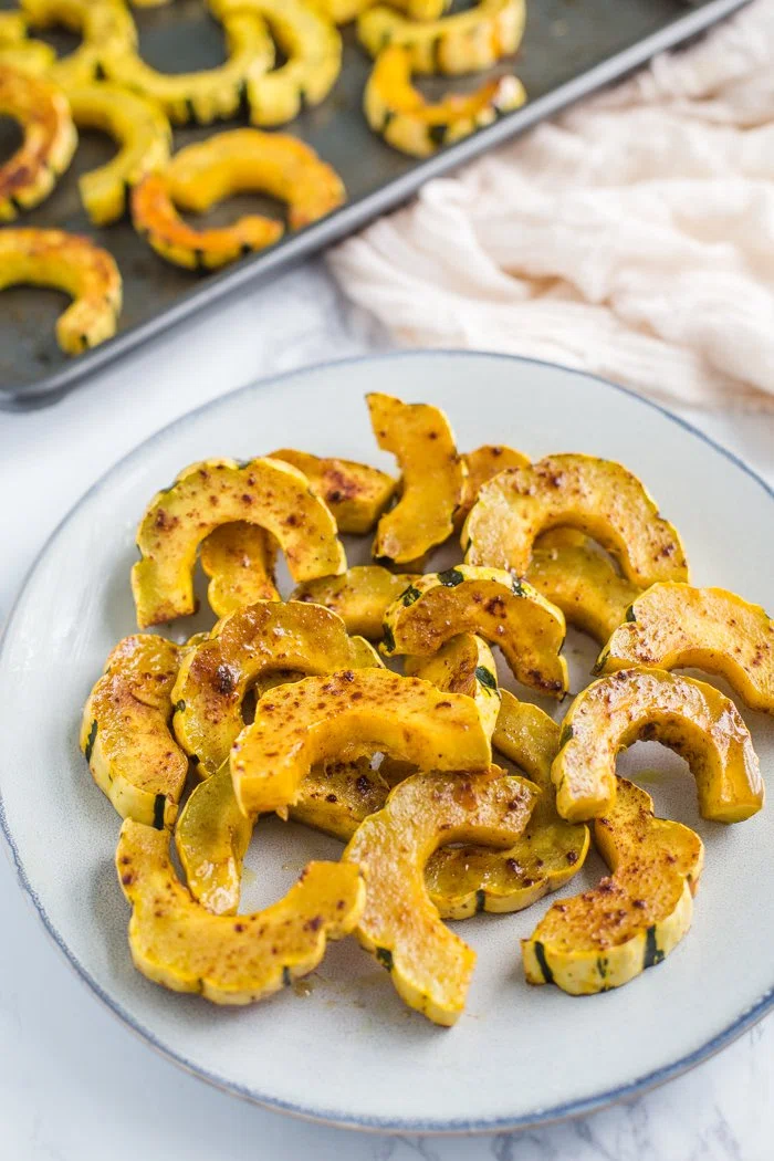 Roasted Delicata Squash 2 Ways