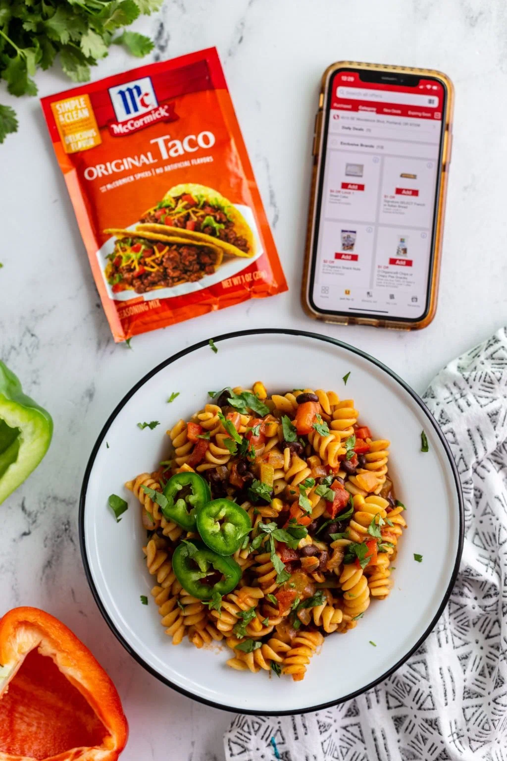 One Pot Taco Pasta