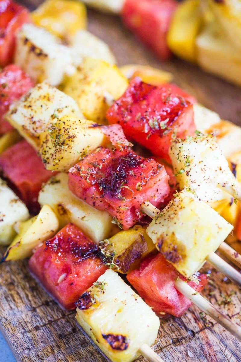 Grilled Fruit Kabobs