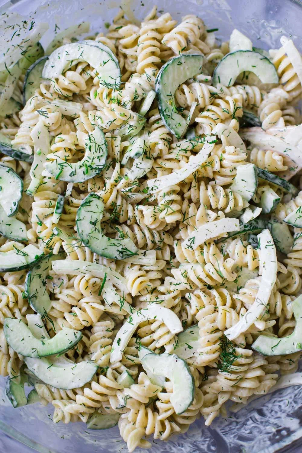 Cucumber Pasta Salad